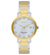 Relógio Orient Feminino Bicolor Fundo Prata FTSS1164 B1SK