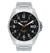 Relógio Orient Masculino Prata Fundo Preto MBSS1171 P2SX