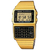 Relógio Casio Dourado Data Bank Calculadora DBC-611G-1DF