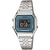 Relógio Casio Feminino Vintage Digital Prata/Azul LA680WA-2BDF