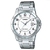 Relógio Casio Unissex Prata MTP-V004D-7BUDF
