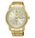 Relógio Seiko Masculino Automático Dourado SNKP20B1 C3KX