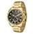 Relógio Technos Masculino TS Carbon Cronógrafo Dourado OS20IP/4C