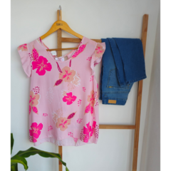 Blusa Rosa