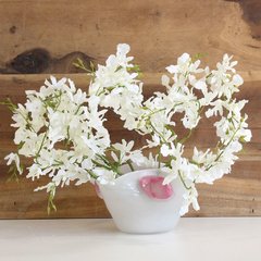 Haste de Orquídea Asiática Permanente - Branco - comprar online