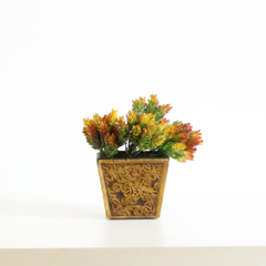 Conjunto de Cachepots Ramos - Marrom - Calla Lilis Arte e Design® | Arranjos de Flores Personalizados, Móveis Orientais e Peças Decorativas