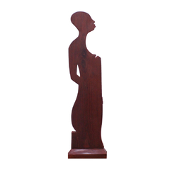 Escultura em Madeira Corpo de Africana na internet