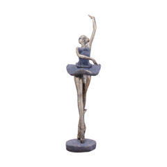 Estátua Decorativa Bailarina 4ª Posição na internet