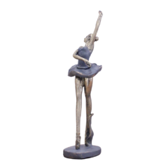 Estátua Decorativa Bailarina 4ª Posição - Calla Lilis Arte e Design® | Arranjos de Flores Personalizados, Móveis Orientais e Peças Decorativas