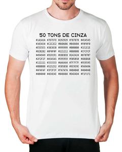 Camiseta 50 Tons de Cinza - comprar online