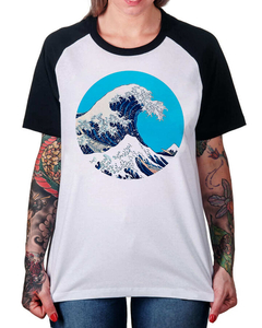 Camiseta Raglan A Grande Onda na internet