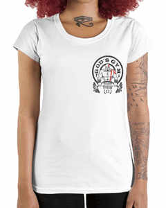 Camiseta Feminina Academia de Deuses Gregos de Bolso