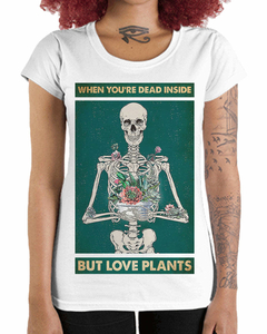 Camiseta Feminina Amante de Plantas