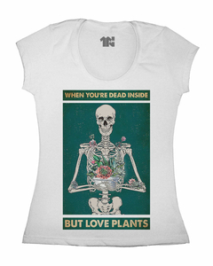 Camiseta Feminina Amante de Plantas na internet