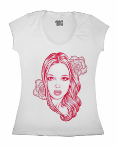 Camiseta Feminina Angelical na internet