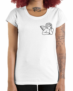 Camiseta Feminina Anjo Negro - comprar online