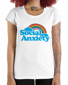 Camiseta Feminina Ansiedade Social