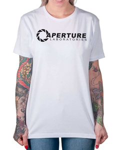 Camiseta Aperture na internet