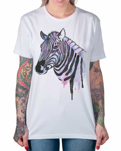 Camiseta Aquarela de Zebra na internet