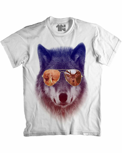 Camiseta Lobo de Óculos Predador