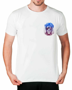 Camiseta Leão de Óculos de Bolso - comprar online