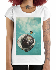Camiseta Feminina Astronauta Leve