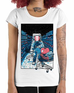 Camiseta Feminina Astronauta Consumidor