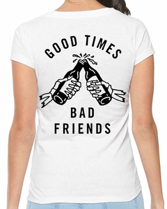 Camiseta Feminina Bad Friends - comprar online