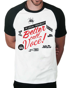 Camiseta Raglan Better Call Me! - comprar online