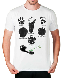 Camiseta Pegada Animal - comprar online