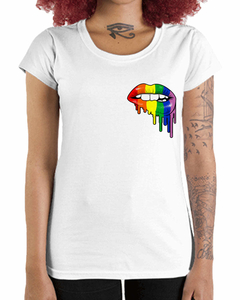Camiseta Feminina Boca Gay de Bolso
