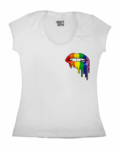 Camiseta Feminina Boca Gay de Bolso na internet