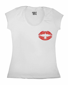 Camiseta Feminina Boca Pacifista na internet