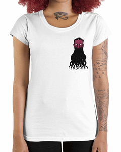 Camiseta Feminina Lovecraftiano de Bolso