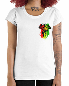 Camiseta Feminina Borboleta Jamaicana