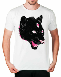 Camiseta Cabeça Felina - comprar online
