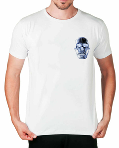 Camiseta Caveira Negativa de Bolso - comprar online