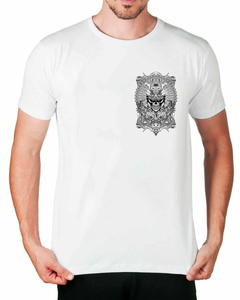 Camiseta Caveira Samurai de Bolso - comprar online