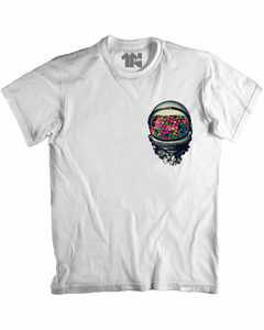 Camiseta Chiclete Espacial de Bolso