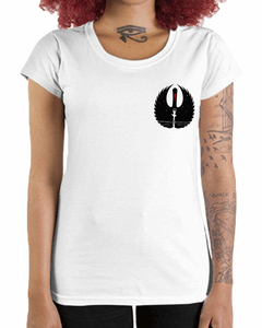 Camiseta Feminina Cisne Negro de Bolso