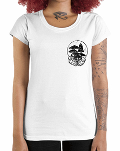 Camiseta Feminina Cogumelos de Bolso