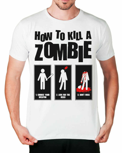 Camiseta Como Matar Zumbis - comprar online