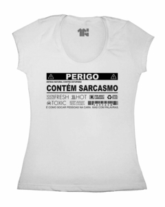 Camiseta Feminina Conteúdo Sarcástico na internet