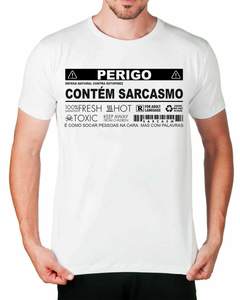 Camiseta Conteúdo Sarcástico - comprar online