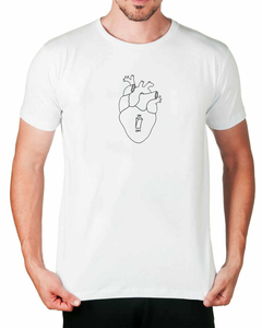 Camiseta Coração Liga/Desliga - Camisetas N1VEL