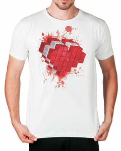 Camiseta Coração Gamer na internet