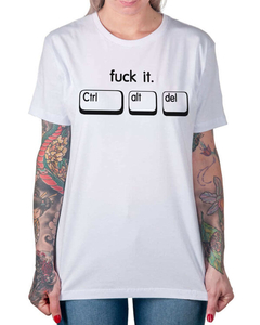 Camiseta Crtl,alt,del na internet
