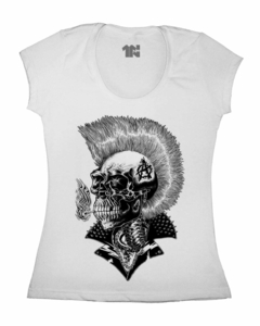 Camiseta Feminina Death Punk na internet
