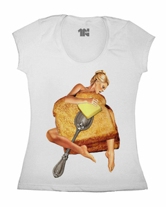 Camiseta Feminina Derrete Manteiga na internet