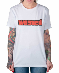 Camiseta Wasted na internet